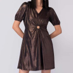 Women Solid A-line Dress