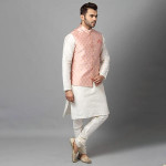 Men Blue Printed Dhoti