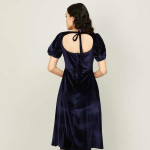 Women Solid A-line Dress 1