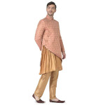 Men Blue Printed Dhoti Pants