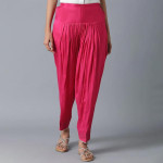 Women Pink Color Cotton Salwar